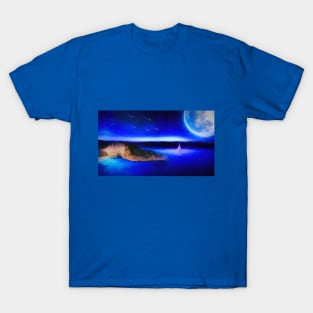 Deep Blue Calm Sea T-Shirt